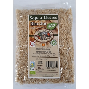 Lletres de Blat ECO - 500 g (1x12)